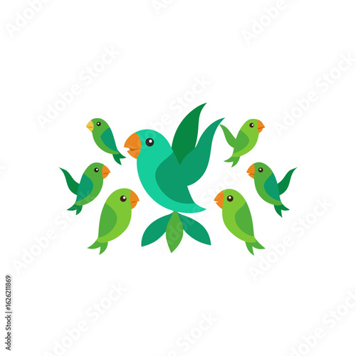  different kelp parrot companion set 