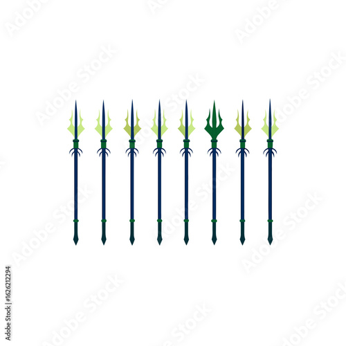  different seaweed harpoon set   