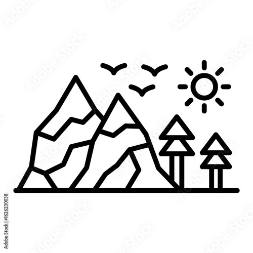 Mountain Icon