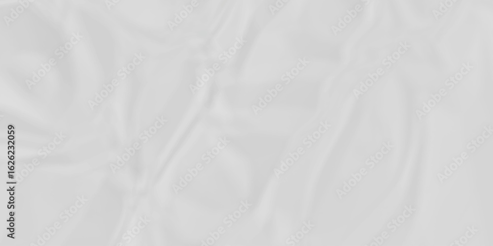Obraz premium Vector white crumpled and creased paper texture. white crumpled blank paper texture. Grunge paper old texture.