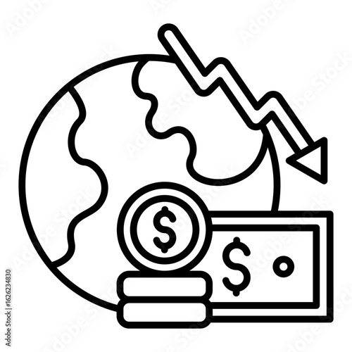 Global economy Icon