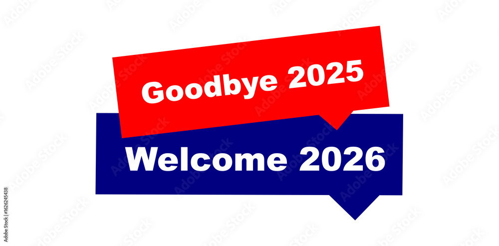 Goodbye 2025 Welcome 2026 New Year Minimalist Text Design – For Poster, Print, Banner, and Commercial Use Goodbye 2025 Welcome 2026 New Year Minimalist Text Design – For Poster, Print, Banner, and Commercial Use