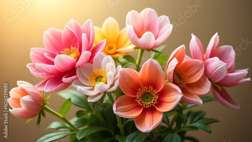 bouquet of pink roses