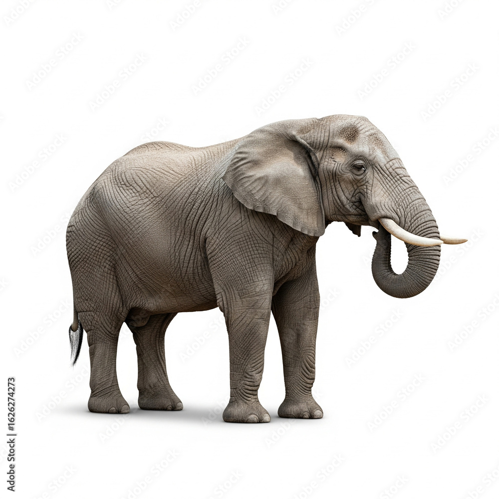 Obraz premium elephant isolated on white