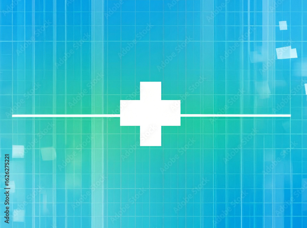 Fototapeta premium 交差 イラスト