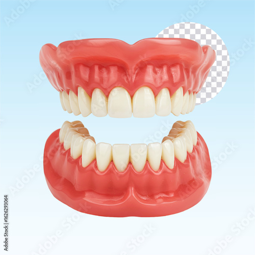 teeth and dental floss