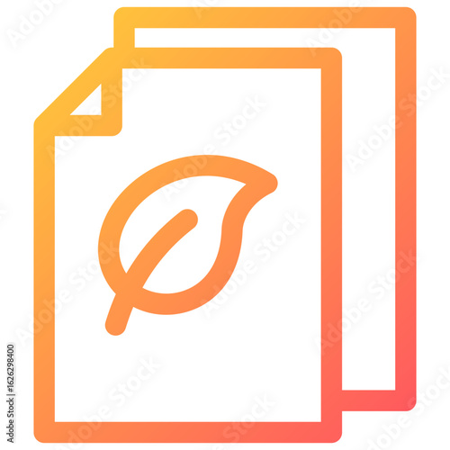 Eco Paper Icon