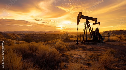 Capturing the rugged essence of desert oilfield bases, these background images showcase oil pumps standing tall amid vast, arid landscapes—where sand dunes meet industrial might. 