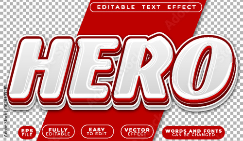  Hero Brave Courage Champion Leader Warrior Editable Vector Text File