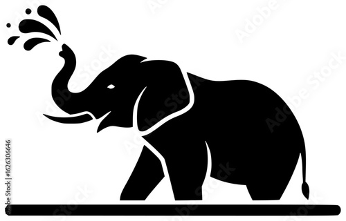 Elephant walking alone and playing with friends running in the wild drinking from a river eating leaves from a tree sleeping in a shady spot roaming in the savannah interacting with a bird taking