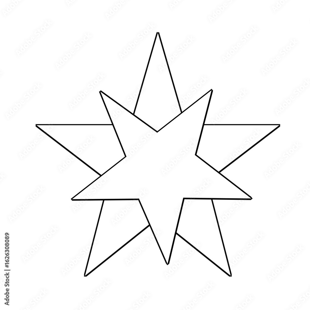 Fototapeta premium star of david