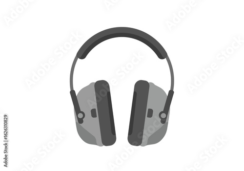 Gray noisecanceling earmuffs for quiet focus in bustling environments