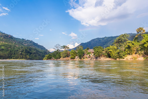 Perene River at Yurinaki Port - Chanchamayo, Junin, Peru