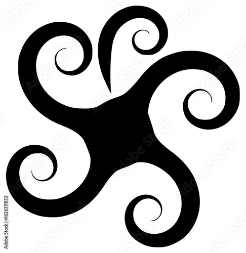 Spinner rotates and spins with twirls flips turns swirls dances revolves circles constantly moving quickly around