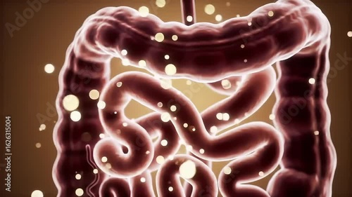 Animated Digestive System Understanding the Gut's Function