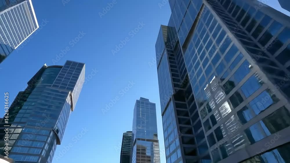 Captivating Architecture Skyscrapers Reach for the Blue Sky Captivating Architecture Skyscrapers Reach for the Blue Sky