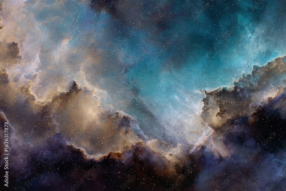 Obraz premium Breathtaking cosmic vistas revealing the beauty of galaxies and celestial phenomena for astronomy lovers and dreamers