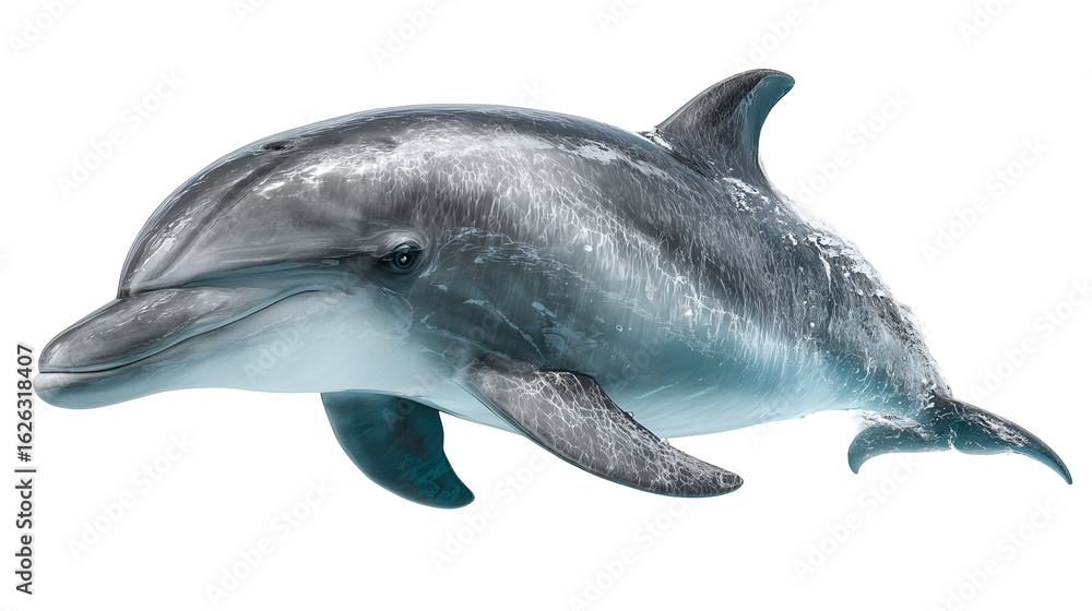 Fototapeta premium A beautiful dolphin