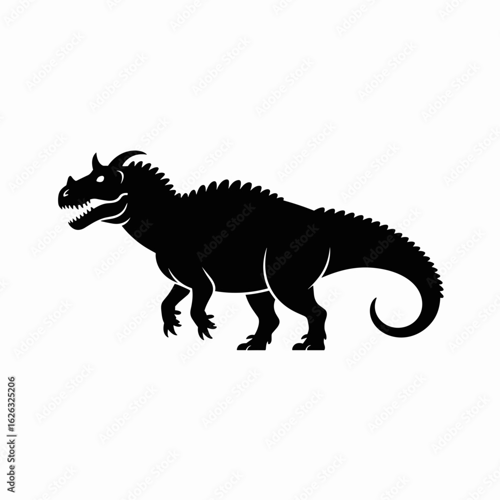 Fototapeta premium Carnotaurus Silhouette