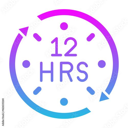 12 hours Icon