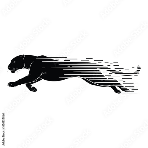 Fast Running Panther