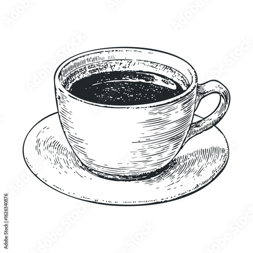 Relaxing moments with a warm cup of coffee