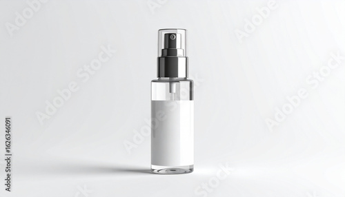 Wallpaper Mural Clear Spray Bottle Mockup Isolated Torontodigital.ca