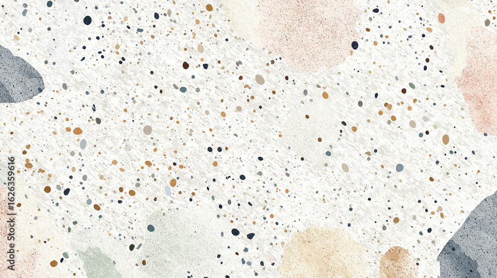 Modern Terrazzo Texture in Soft Neutral Tones Modern Terrazzo Texture in Soft Neutral Tones