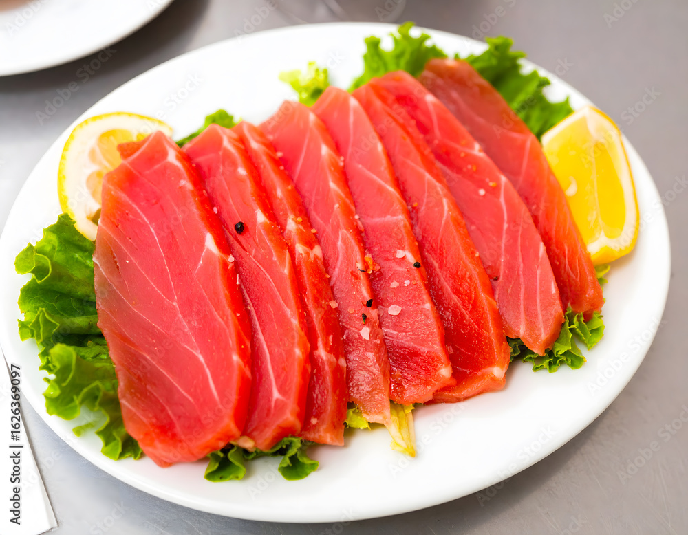 Traditional Japanese Sashimi Dish
Traditional Japanese Sashimi Dish