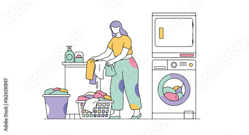 Watering plants at home as a hobby, woman using watering can, taking care of houseplants in flowerpot. Indoor watering plants include mindful activity.