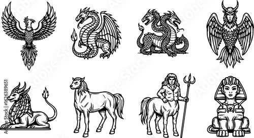 Mythical Creatures Icons
