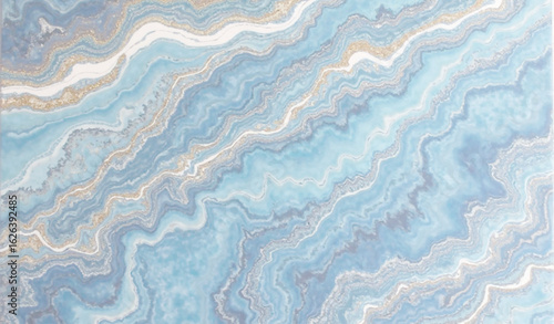 Blue Sahara Marble – Desert Sky in Stone