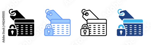 Subscription Plan icon sheet multiple style collection