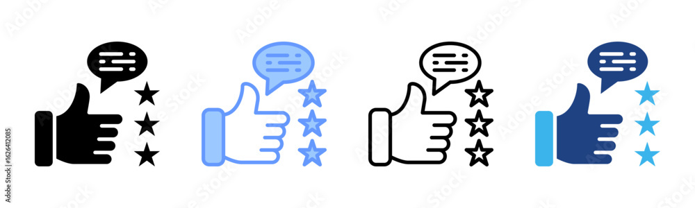 Client Feedback icon sheet multiple style collection Client Feedback icon sheet multiple style collection