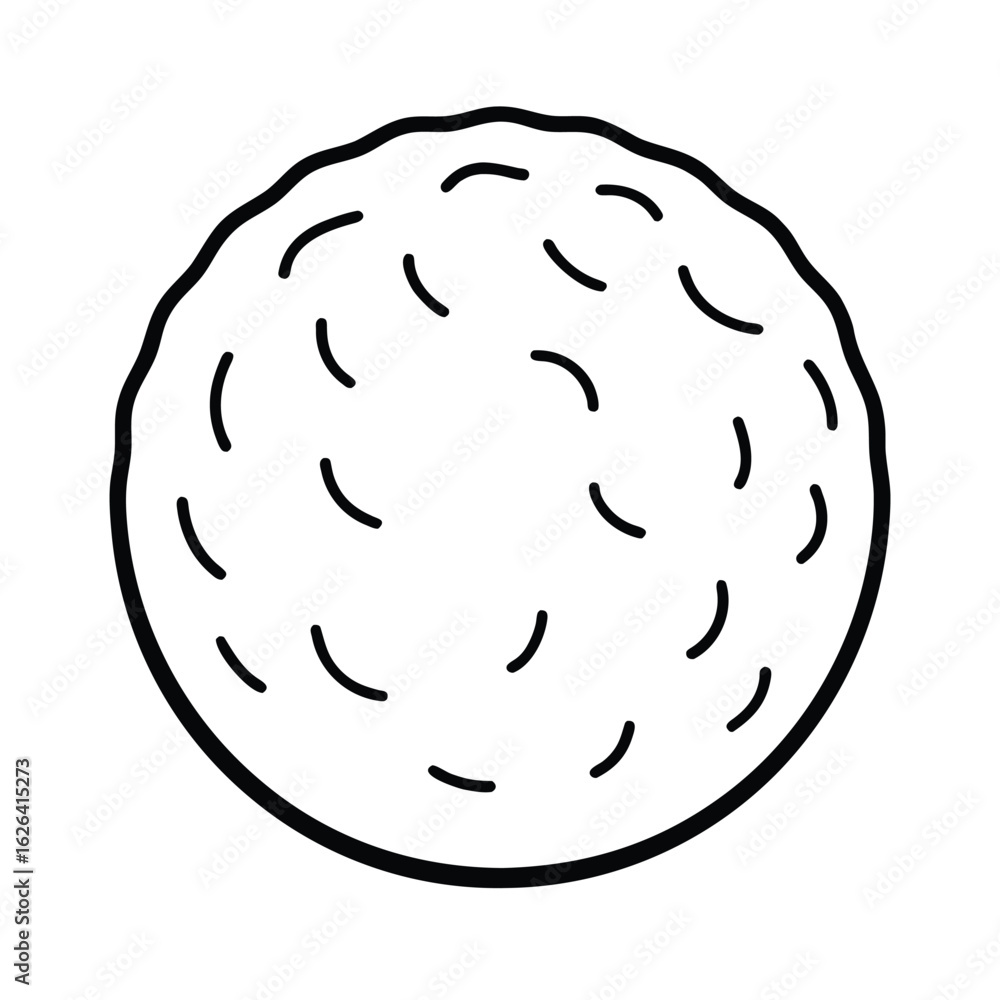 truffle ball clipart vector truffle ball clipart vector