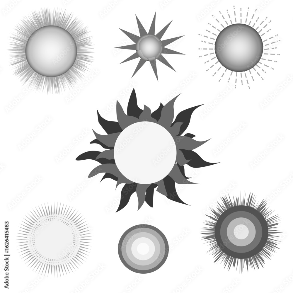 Fototapeta premium set of vector icons for design