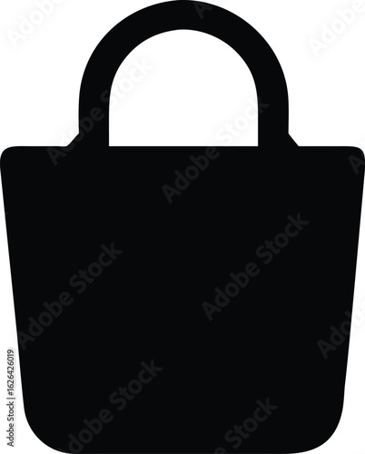 tote bag vector silhouette