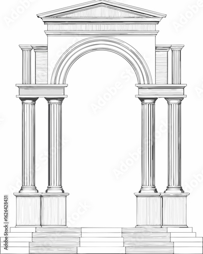 ancient greek columns