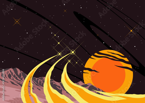 space; cosmos; planets; extraterrestrial; view; cosmic; galaxy; solar system; stars; sky; moon; panorama; constellation; satellite; jupiter; science; sci fi; future; futuristic; aerospace; cosmonautic