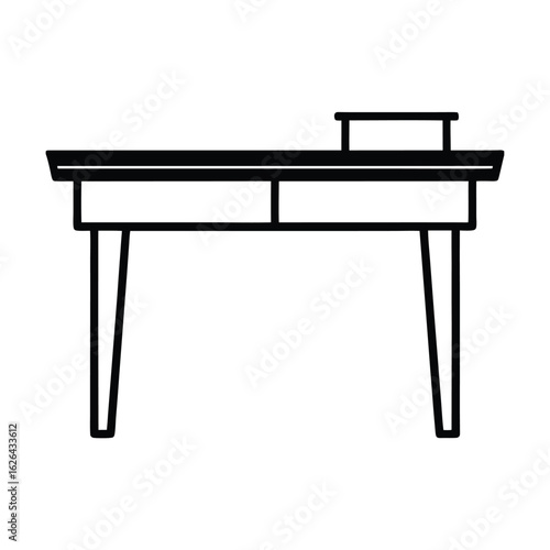 office desk vector