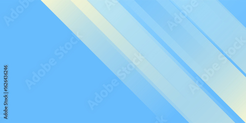 Beautiful Flowing Summer Color Abstract Background. Sky blue and cream gradient mesh background.