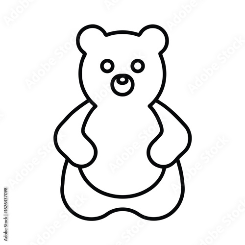 gummy bear clipart vector