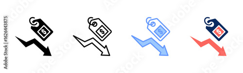 Low Price icon sheet multiple style collection
