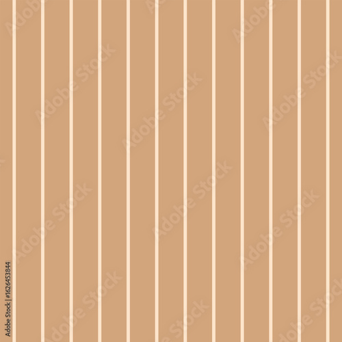 Tan and peachy slim vertical stripe pattern vector