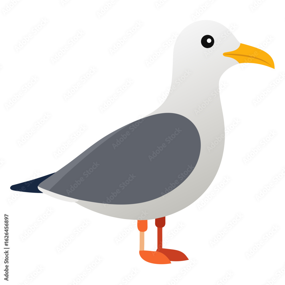 Obraz premium duck on a white background