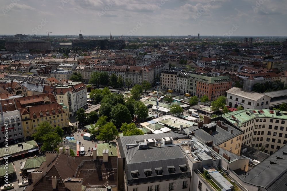 Obraz premium Viktualienmarkt München