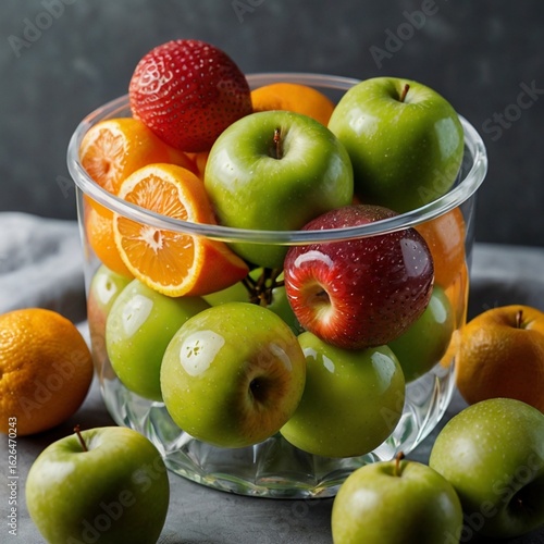 Nature's Sweetness: A Vibrant Fruit Combination