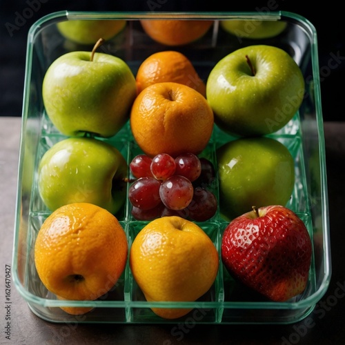 A Colorful Fruit Platter: Ready to Enjoy