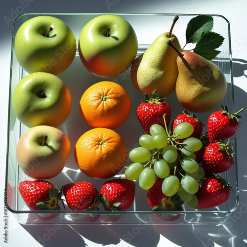 Organized Fruit: A Beautiful Presentation