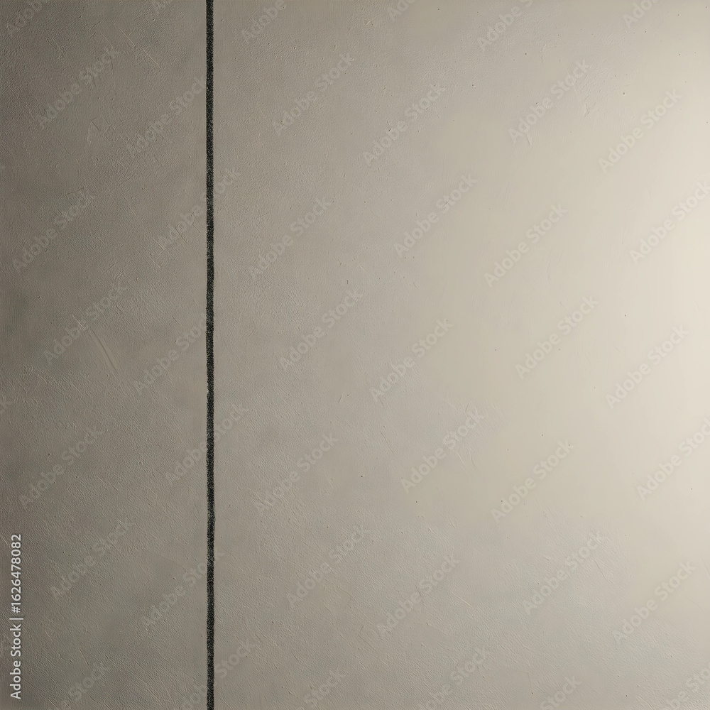 Fototapeta premium Minimalist Japanese Zen background with ink line, Wabi-Sabi aesthetic